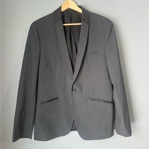 Theory Charcoal Gray Men's Blazer